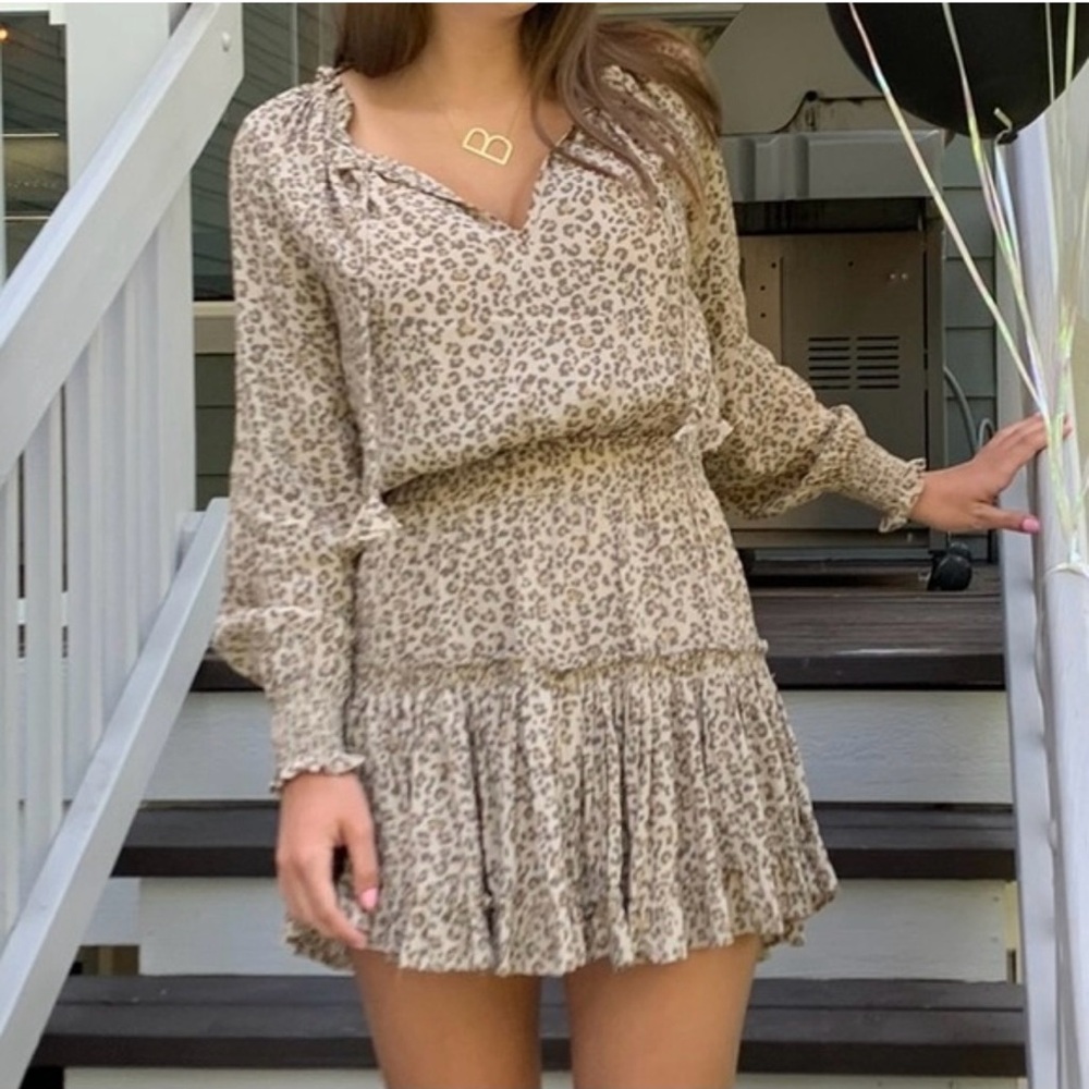 Leopard Mini Dress - Picture 2 of 7